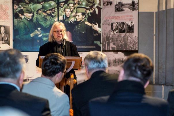 Rolę gospodarza pełnił pastor Christoph Polster z Oberkirche St. Nikolai w Cottbus. Fot. (c) Thomas Richert