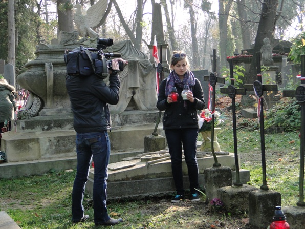 Licealistom towarzyszyła TVP Polonia