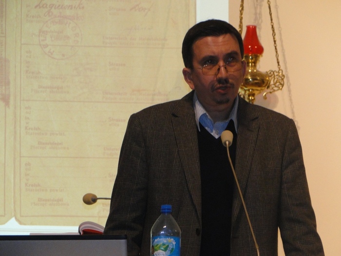 Dr Tomasz Łabuszewski kompetentnie i z pasją opowiadał o Żołnierzach Wyklętych