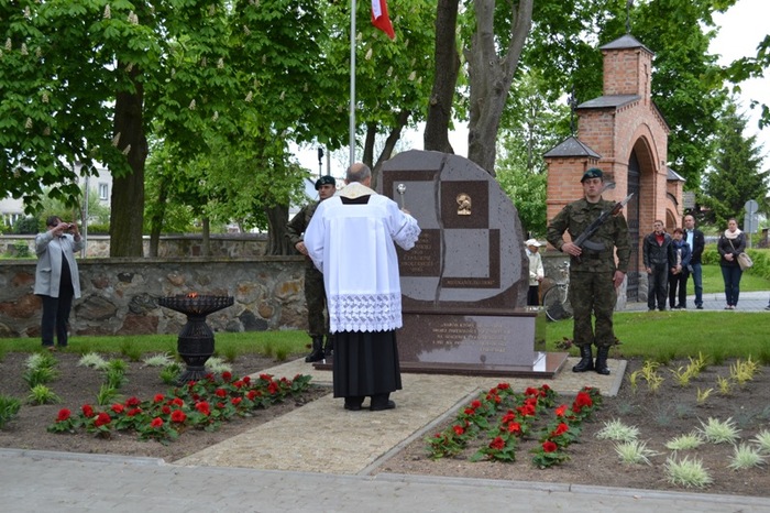 Poświęcenie obelisku