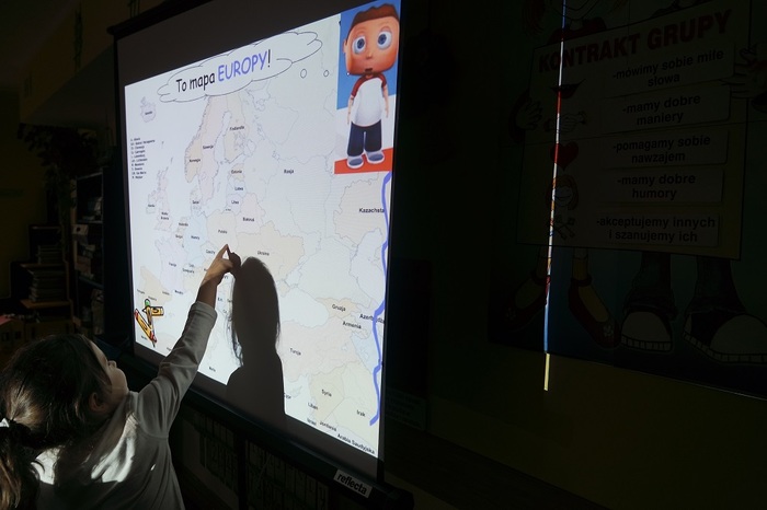 Poszukiwanie Polski na mapie Europy