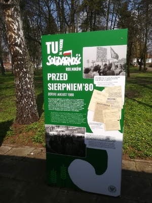 Wystawa „TU rodziła się Solidarność Rolników” – Pułtusk, 21 kwietnia – 5 maja 2021