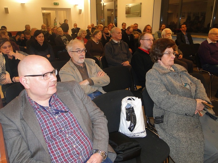 Prezentacja książki Etos gniewu… spotkała się z dużym zainteresowaniem Warszawiaków