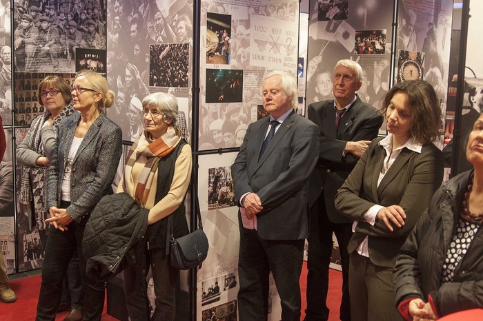 Uczestnicy wernisażu