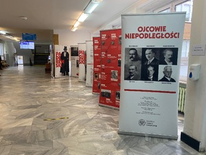 Otwarcie wystawy „Ojcowie Niepodległości” w Ostrołęce – 9 listopada 2021. Fot. Jacek Persa (IPN)