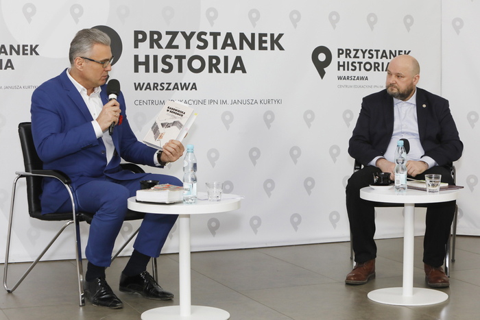 „Nieujawnione tajemnice Zwiadu Wojsk Ochrony Pogranicza” – dyskusja online z cyklu „Tajemnice bezpieki” – Warszawa, 31 stycznia 2022. Fot. Piotr Życieński (IPN)