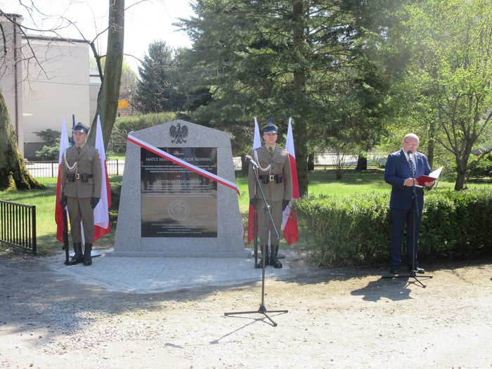 Uroczystość upamiętniająca Matkę Marię Symplicytę Nehring, przełożoną warszawskiej Prowincji Sióstr Felicjanek – Warszawa (Marysin Wawerski), 24 kwietnia 2022