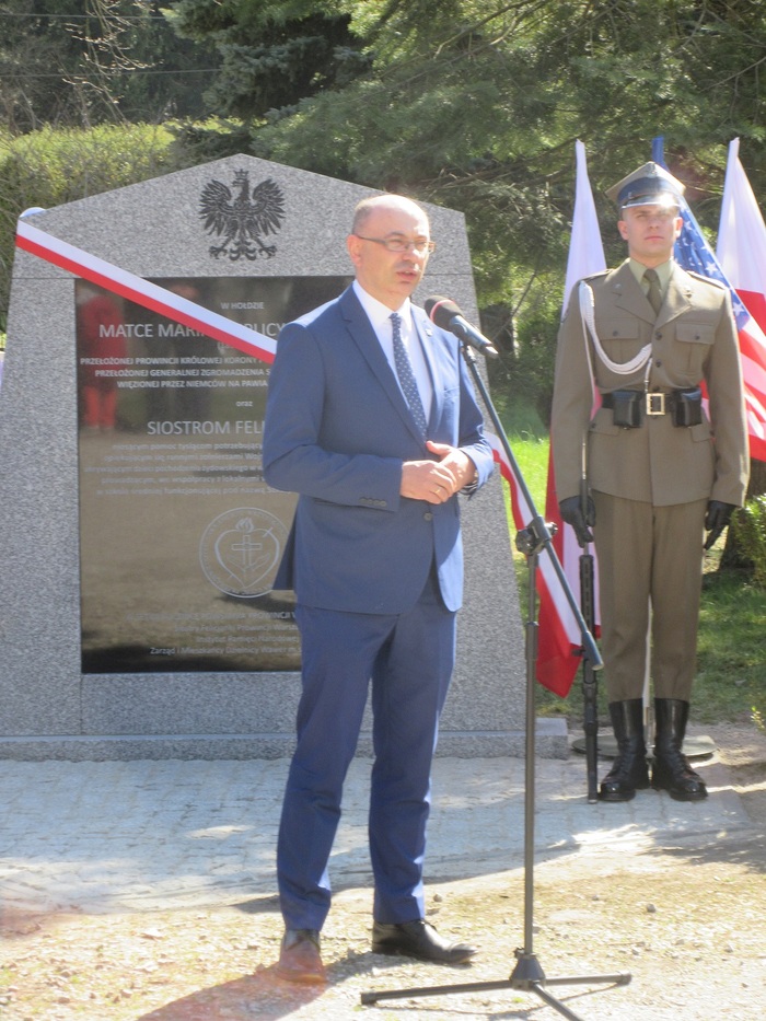 Uroczystość upamiętniająca Matkę Marię Symplicytę Nehring, przełożoną warszawskiej Prowincji Sióstr Felicjanek – Warszawa (Marysin Wawerski), 24 kwietnia 2022