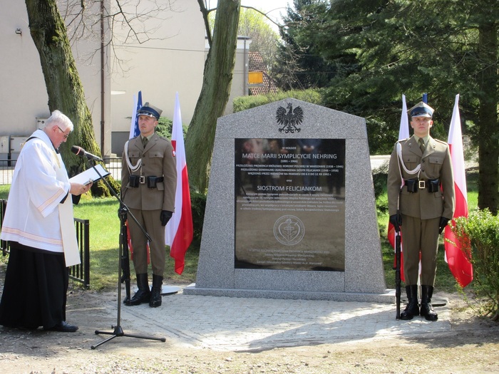Uroczystość upamiętniająca Matkę Marię Symplicytę Nehring, przełożoną warszawskiej Prowincji Sióstr Felicjanek – Warszawa (Marysin Wawerski), 24 kwietnia 2022