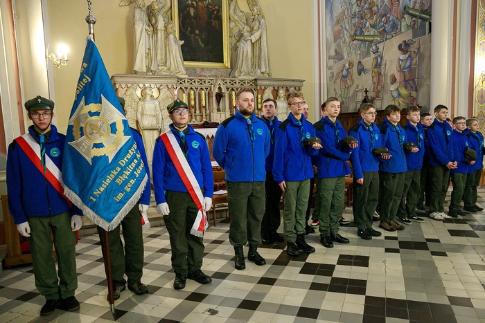 Odsłonięcie tablicy poświęconej mieszkańcom Nasielska, którzy zginęli z rąk Sowietów – Nasielsk, 1 kwietnia 2023 r.