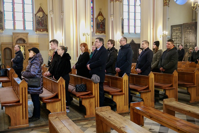 Odsłonięcie tablicy poświęconej mieszkańcom Nasielska, którzy zginęli z rąk Sowietów – Nasielsk, 1 kwietnia 2023 r.