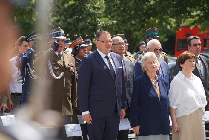 Uroczystości w 80. rocznicę aresztowania dowódcy Armii Krajowej gen. dyw. Stefana Roweckiego „Grota” – Warszawa, 30 czerwca 2023. Fot. Urząd do Spraw Kombatantów i Osób Represjonowanych