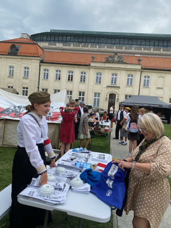 Wielkopolska Barykada’ 44 – Wspólna Sprawa 1944 – wydarzenie w 79. rocznicę wybuchu powstania warszawskiego – Warszawa, 1 sierpnia 2023