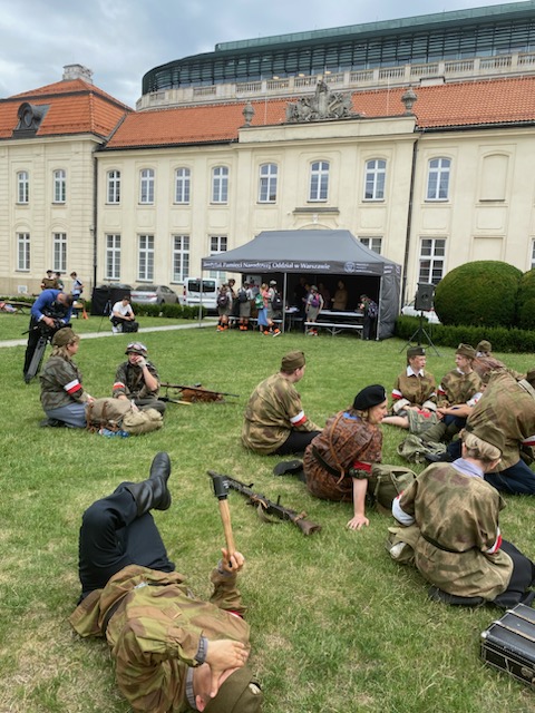 Wielkopolska Barykada’ 44 – Wspólna Sprawa 1944 – wydarzenie w 79. rocznicę wybuchu powstania warszawskiego – Warszawa, 1 sierpnia 2023