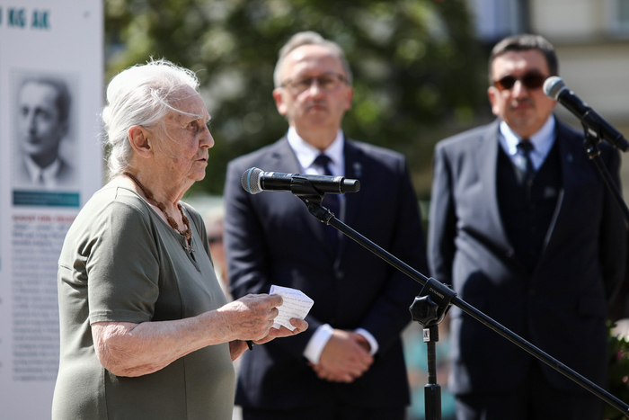 Uroczyste otwarcie wystawy „Kedyw. Miecz i Tarcza Armii Krajowej w Warszawie” – Warszawa, 11 sierpnia 2023. Fot. Sławomir Kasper (IPN)