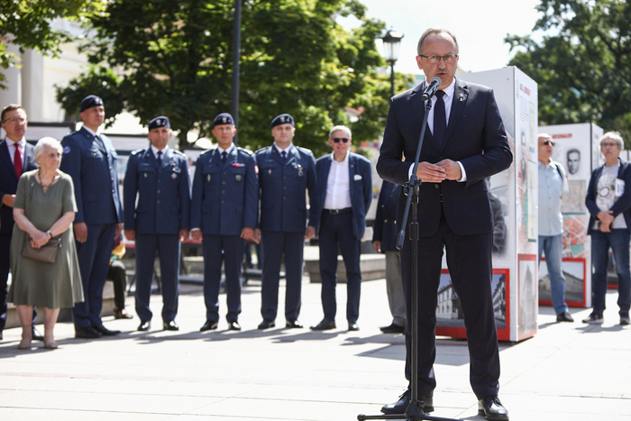 Uroczyste otwarcie wystawy „Kedyw. Miecz i Tarcza Armii Krajowej w Warszawie” – Warszawa, 11 sierpnia 2023. Fot. Sławomir Kasper (IPN)
