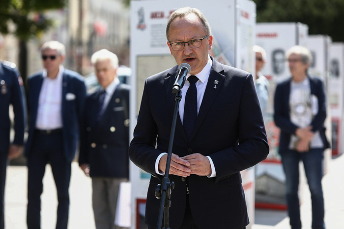 Uroczyste otwarcie wystawy „Kedyw. Miecz i Tarcza Armii Krajowej w Warszawie” – Warszawa, 11 sierpnia 2023. Fot. Sławomir Kasper (IPN)