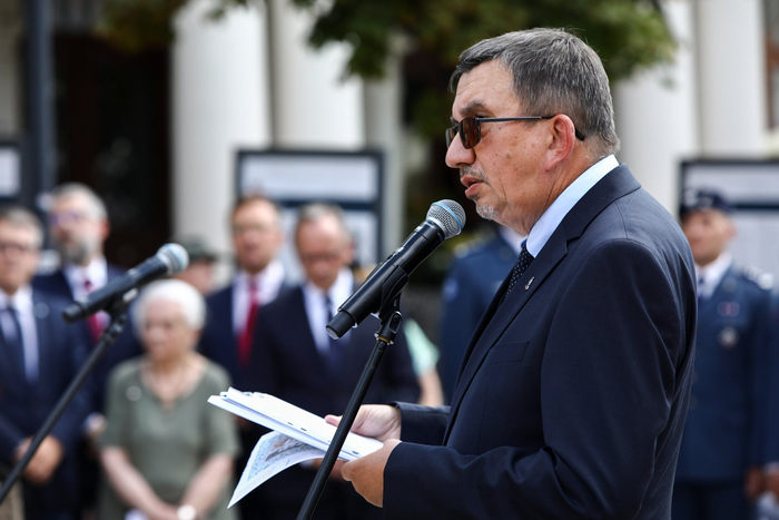 Uroczyste otwarcie wystawy „Kedyw. Miecz i Tarcza Armii Krajowej w Warszawie” – Warszawa, 11 sierpnia 2023. Fot. Sławomir Kasper (IPN)