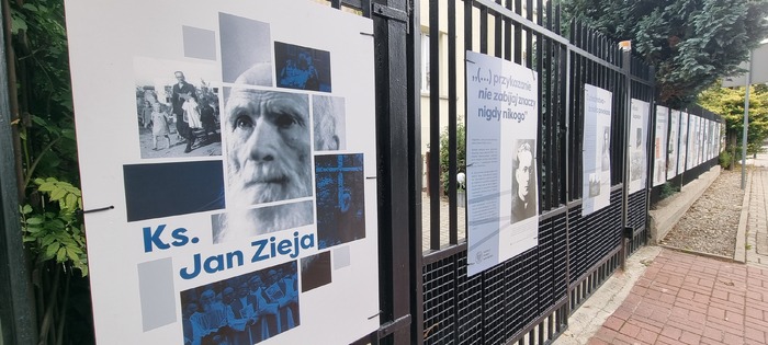 Prezentacja wystawy „Ks. Jan Zieja” – Warszawa-Włochy, 16 – 31 października 2023. Fot. Fundacja Willa Jasny Dom