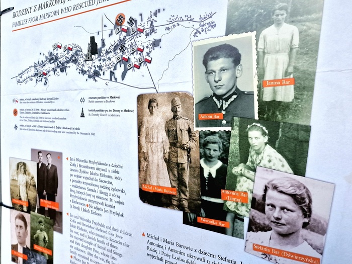 Prezentacja wystawy „Samarytanie z Markowej. Ulmowie – Polacy zamordowani przez Niemców za pomoc Żydom” – Łomianki k. Warszawy. Fot. Andrzej Kryński (IPN)