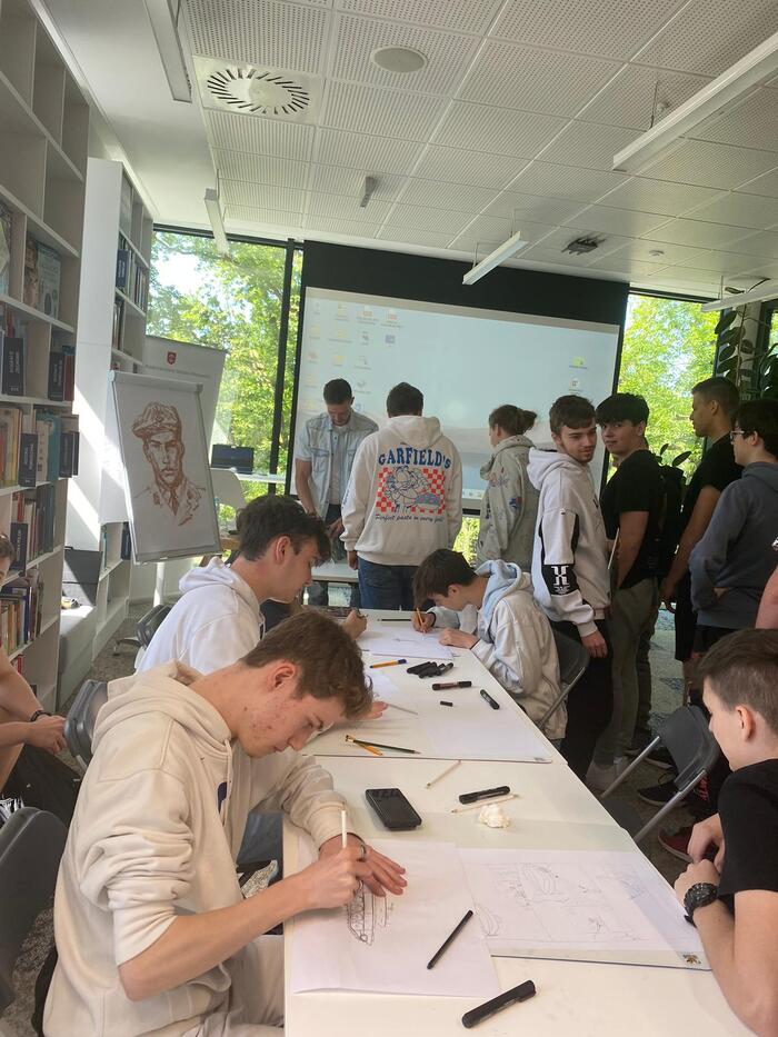 Warsztaty z autorami komiksu „Monte Cassino 1944. Bitwa dziesięciu armii” – Grodzisk Maz., 15 maja 2024 Nazwa