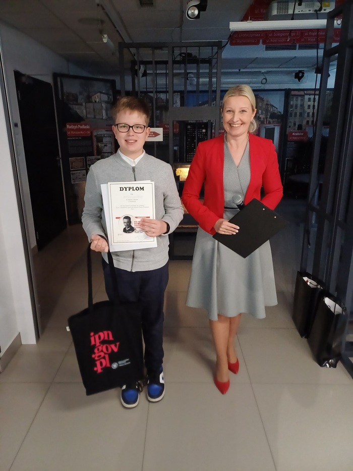 Ogłoszenie wyników konkursu „Nie ma niewoli, przebijać się z bronią! Życie i działalność gen. Augusta Emila Fieldorfa „NIla”. Fot. Arkadiusz Serwa (IPN)