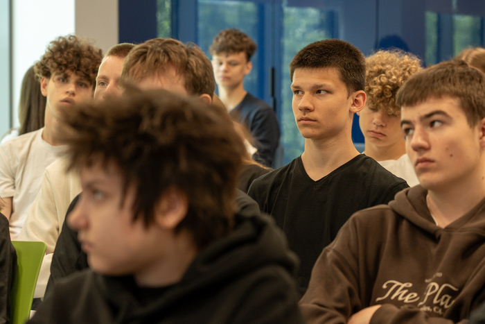 Warsztaty z autorami komiksu „Monte Cassino 1944. Bitwa dziesięciu armii” – Warszawa, 16 maja 2024. Fot. Andrzej Kryński (IPN)