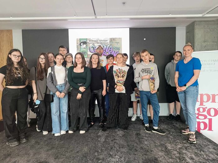 Warsztaty komiksowe dla uczniów szkół podstawowych „80. rocznica bitwy pod Monte Cassino” – Warszawa, 23 maja 2024