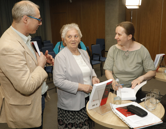„Bohaterowie spod Monte Cassino na rozstajach historii. Losy żołnierzy 2 Korpusu po II wojnie światowej” – Dyskusja – Warszawa, 22 maja 2024. Fot. Piotr Życieński (IPN)
