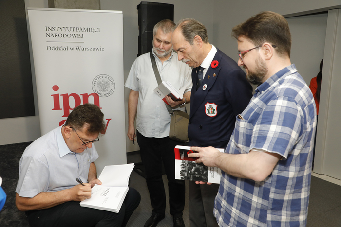 „Bohaterowie spod Monte Cassino na rozstajach historii. Losy żołnierzy 2 Korpusu po II wojnie światowej” – Dyskusja – Warszawa, 22 maja 2024. Fot. Piotr Życieński (IPN)