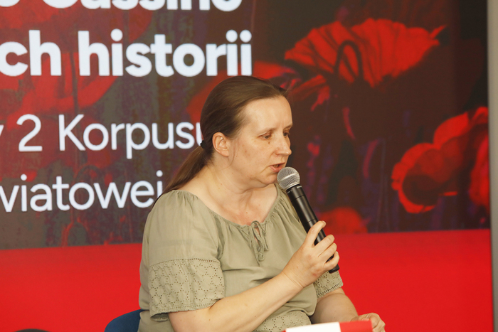 „Bohaterowie spod Monte Cassino na rozstajach historii. Losy żołnierzy 2 Korpusu po II wojnie światowej” – Dyskusja – Warszawa, 22 maja 2024. Fot. Piotr Życieński (IPN)